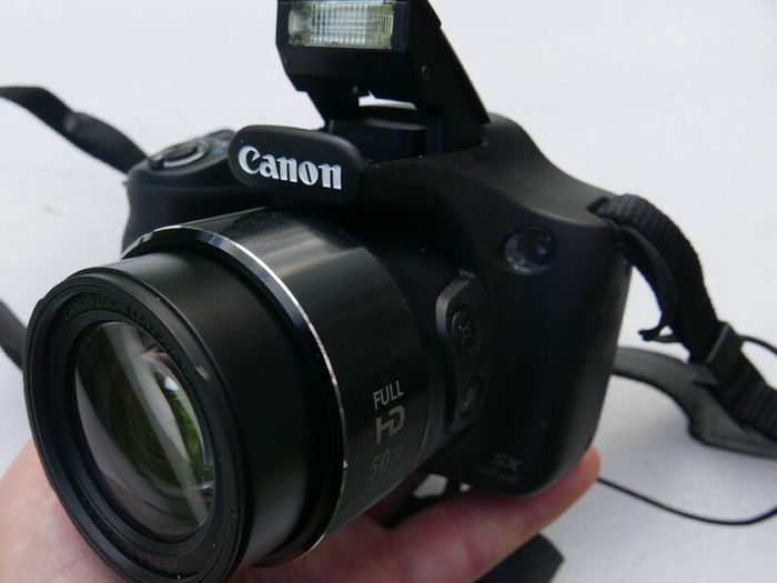 Canon PowerShot SX540 HS Bridge Camera 20MP 50x Optical Zoom Y2K Style Compact Photography Superzoom with Bag and Charger, SD 16Gb