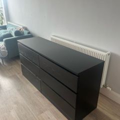 Ikea Malm Chest of 6 drawers