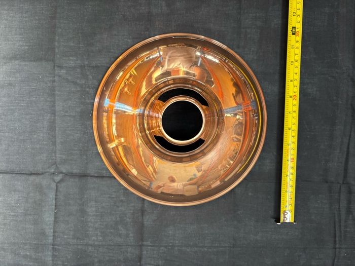 Benjamin Copper Industrial Pendant Light Shades x 5