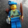 Lego TOWNSMAN FORESTMAN Minifigure Lego Castle Lego Minifigure Image 2