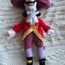 Disney Junior Jake & The Neverland Pirates Captain Hook Plush Soft Posh Paws Used Please look at the pictures Image 2