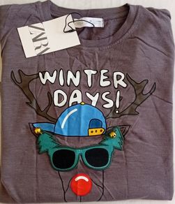 Boys Christmas Top 9-11