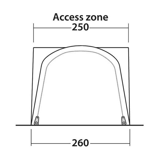 Outwell Waystone 160 Drive Away Awning New