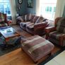 3 piece suite with footstool Image 10