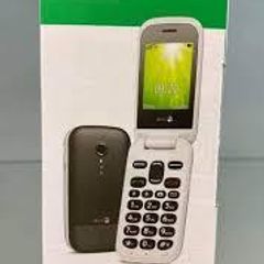 Doro 2404 Big Button Flip Senior Mobile Phone Unlocked VGC Loud Easy SOS (New) Dual Sim