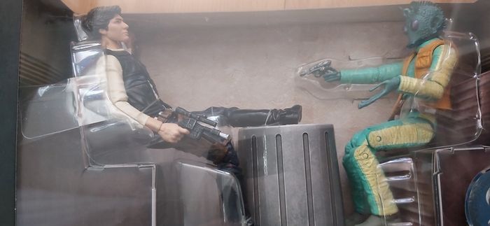 Star Wars Black Series Han And Greedo TRU Cantina Set