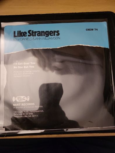 Roly Daniels Ann Williamson Like Strangers 7 inch Vinyl Record
