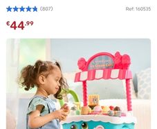 Leap Frog Interactive Ice Cream Cart
