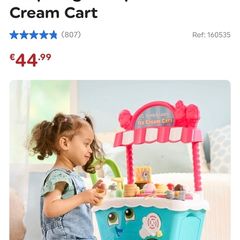 Leap Frog Interactive Ice Cream Cart