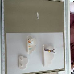 Cloud Shelves and Coat Hook