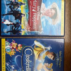 Disney Special Edition DVD sets (priced each)