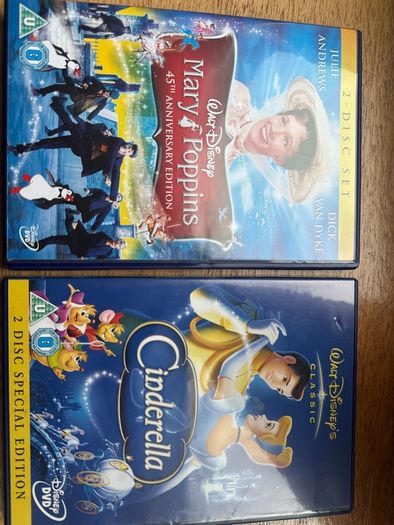 Disney Special Edition DVD sets (priced each)