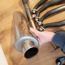 zzr1400 sato titanium exhaust system Image 6