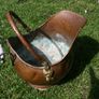 Antique copper flower pot Image 3
