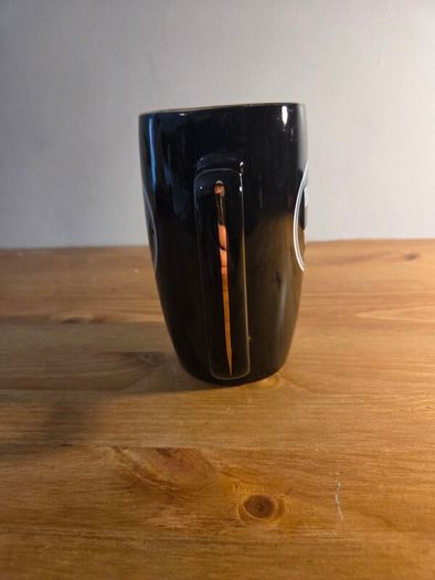 Black and white scotch whiskey jug