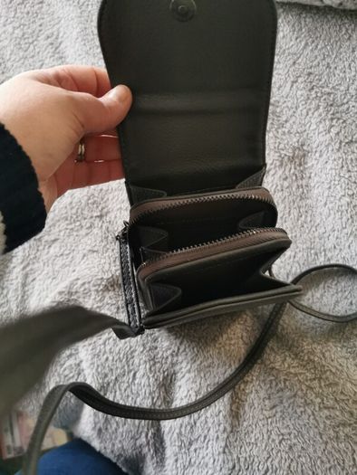 Grey crossover small bag