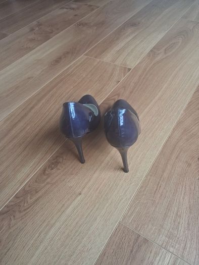 Navy 3" heel