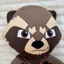 Marvel Guardians Of The Galaxy Rocket Raccoon approx. 12 Inch Plush Used Please look at the pictures Image 2
