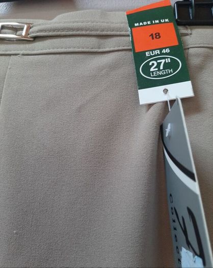 New trousers 18 tag attached