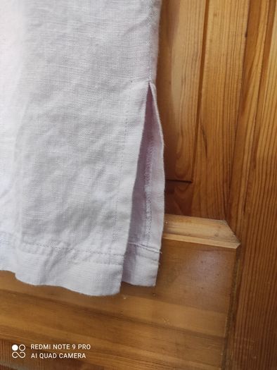 Irish designer linen dress