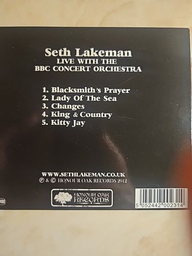 Seth Lakeman 2 CD Lot