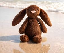 Jellycat Bashful Chocolate Bunny Fudge