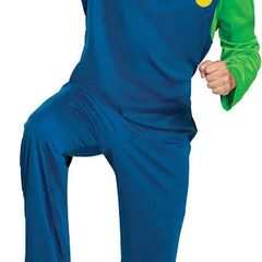 Luigi Costume Large Size 175 - 185 cm Halloween