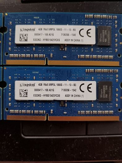 16GB Kingston 4x 4GB DDR3.  30 euro for all for or pair for 20 euro collect only