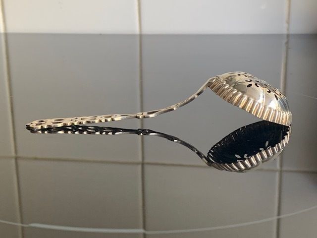 Silver Caster Sugar spoon