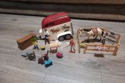 schleich horse trailer and accessories