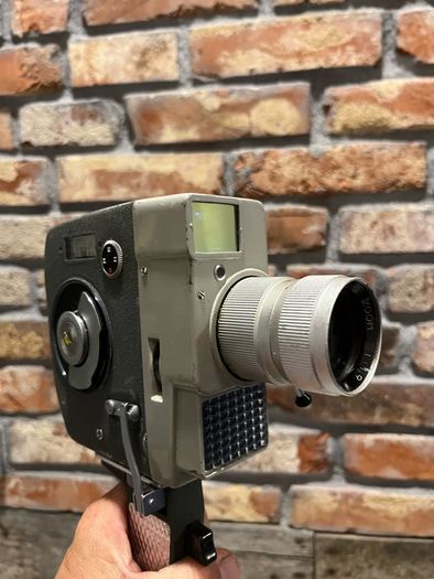 vintage movie camera