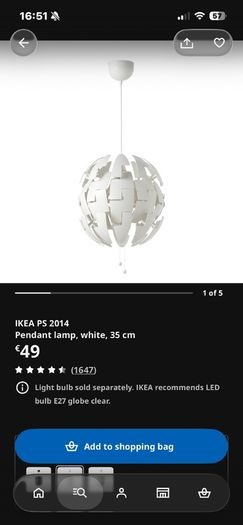 light Ikea