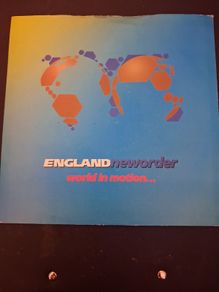 New Order - World in Motion - 1990 vinyl 7"