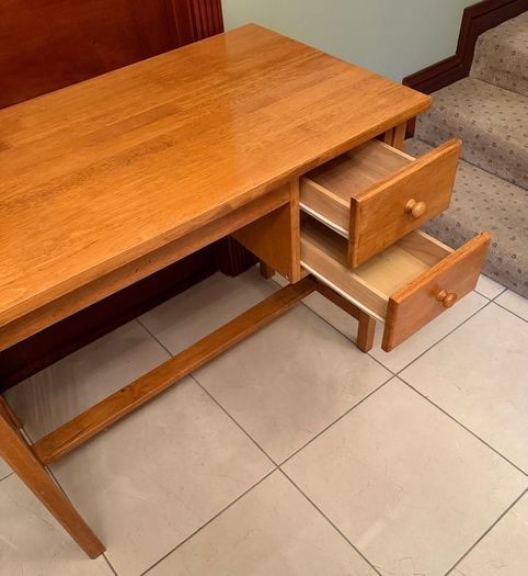 Desk and chair