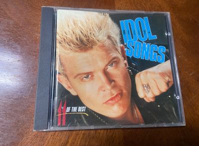 Billy Idol CD Idol Songs 11 of the Best