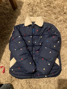 Mini Boden star winter coat size 9-10