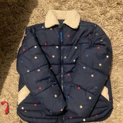 Mini Boden star winter coat size 9-10
