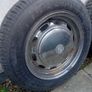 Porsche steel wheels on Vredestein 165 HR 15 tyres Image 2