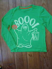 Age 8-9 Luminous BOO! Top