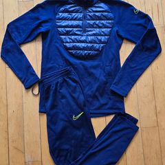 Nike therma-fit winter warrior strike drill top blue void Tracksuit