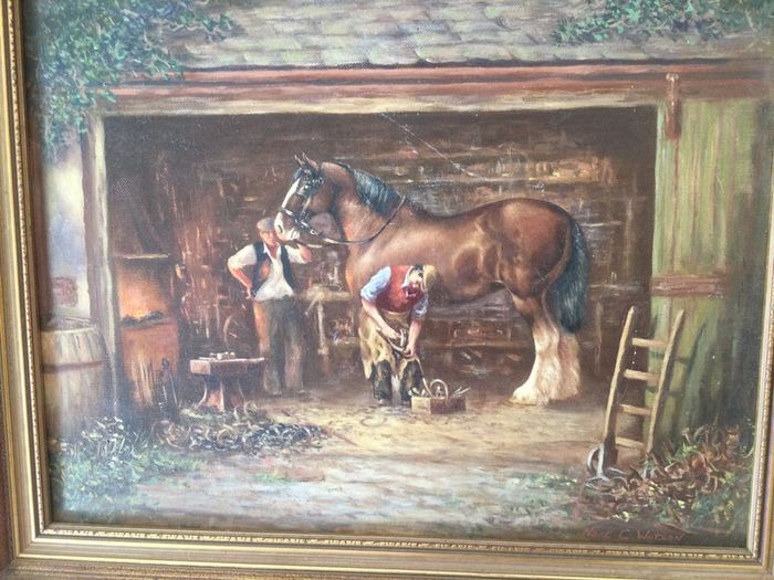 Art - Oil on Board