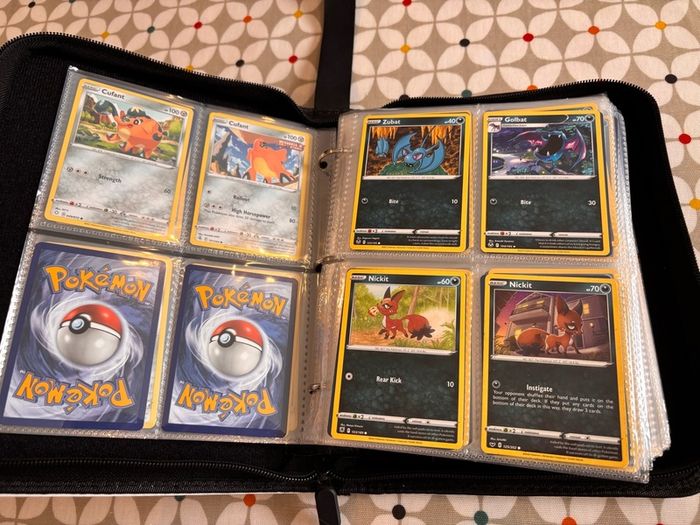 Pokemon folder and cards