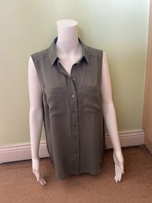 Dark green primark top