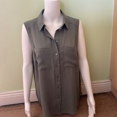 Dark green primark top