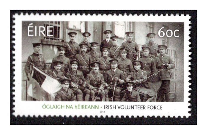 2013 Ireland Centenary of the Irish Volunteer Force Commemorative Stamp Mint Never Hinged