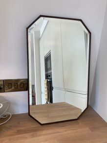 Vintage Mirror - Octagonal Bevelled Wall Mirror