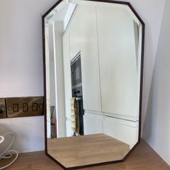 Vintage Mirror - Octagonal Bevelled Wall Mirror