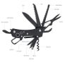 15-in-1 Multitool Pocket Knife with Sheat Image 4