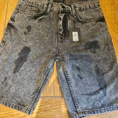 Mens waist 30 denim shorts new