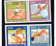 2000 Ireland Olympic Games Sydney 2000 Commemorative Stamps Mint Never Hinged (MNH)